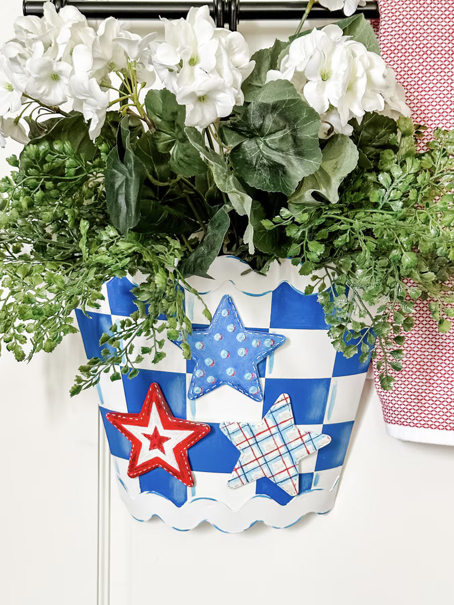 Patriotic Star Magnets - Set of 3