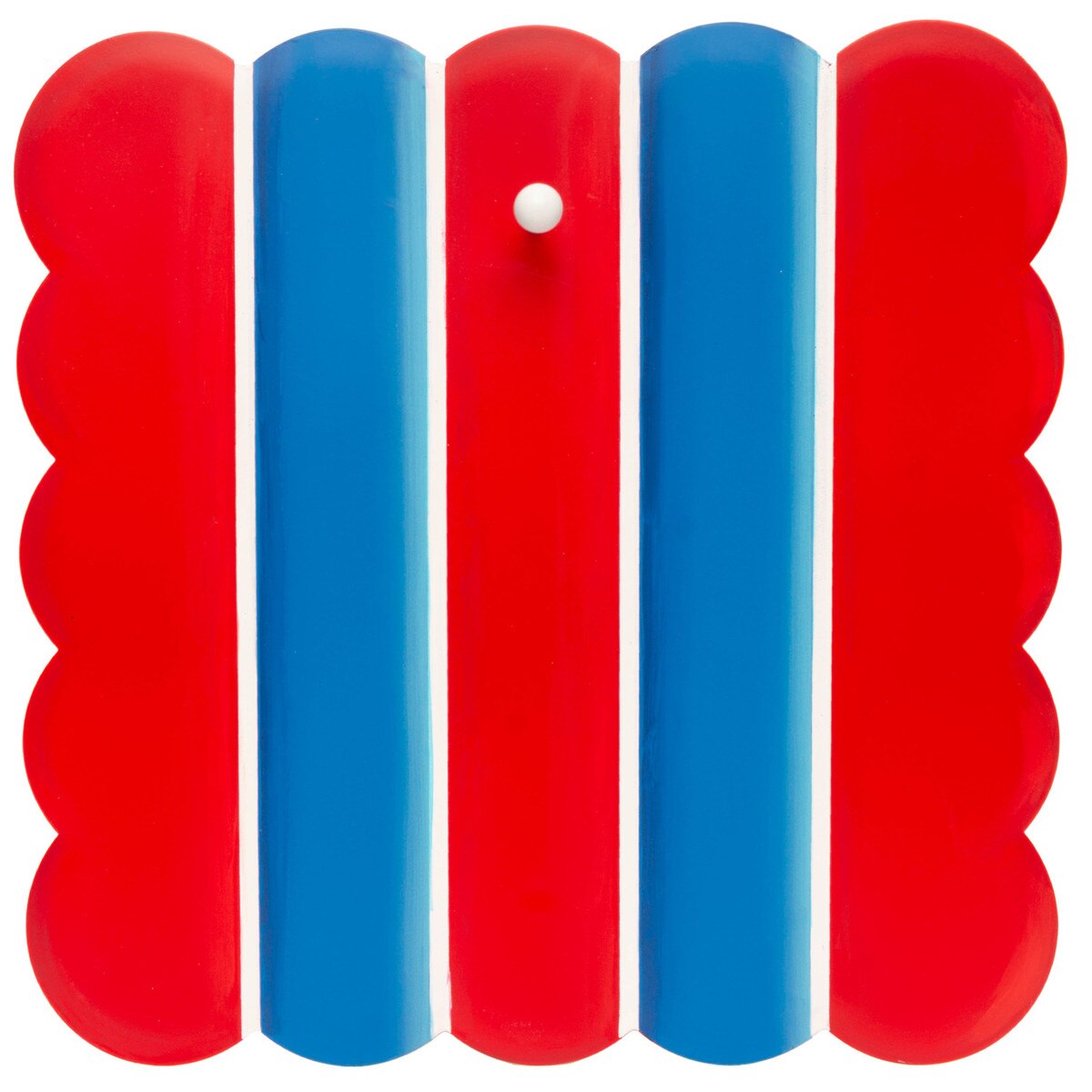 Red, White and Blue Scalloped Display Board