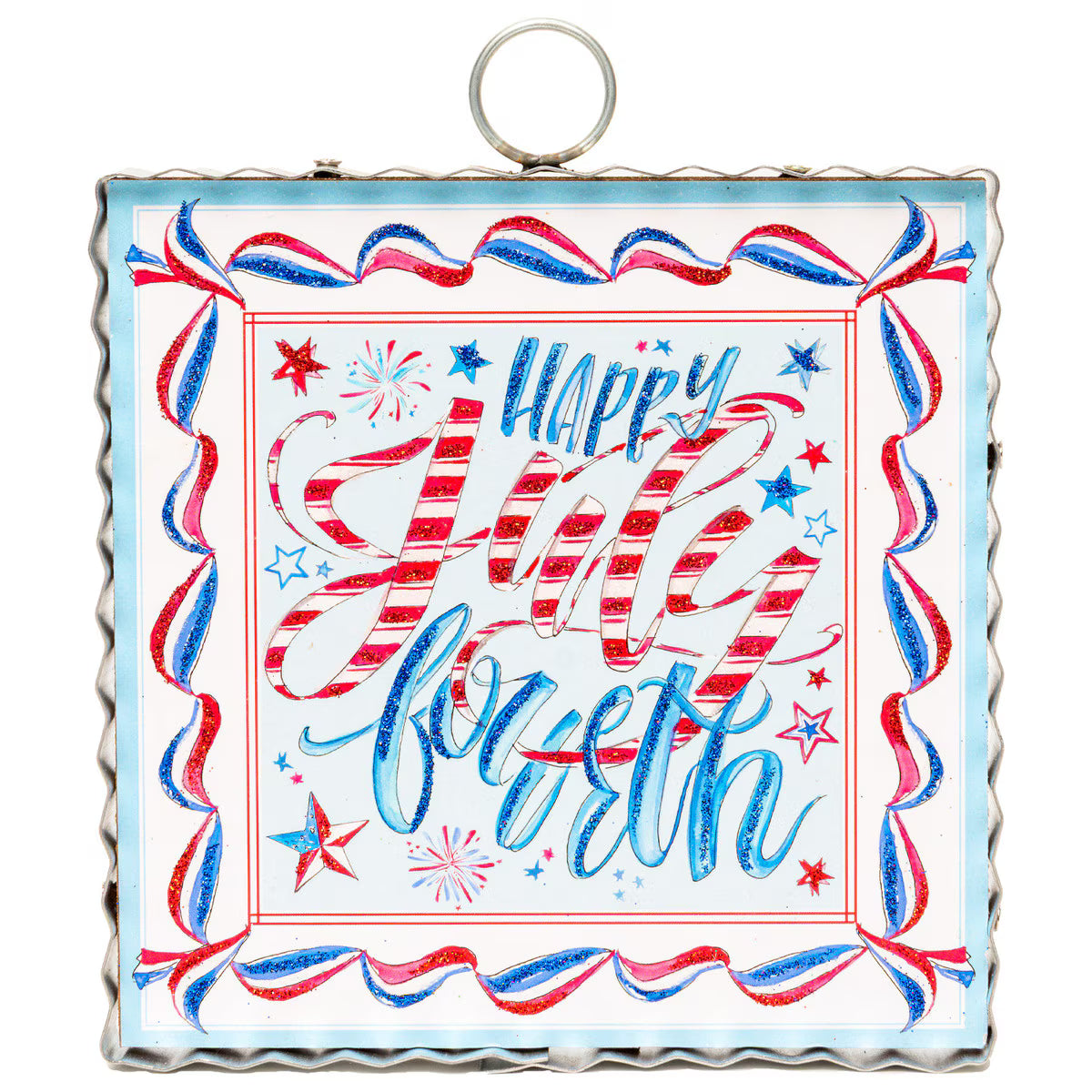 "Happy July 4th" Mini Art