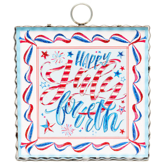 "Happy July 4th" Mini Art
