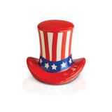 "Home of the Free" Red, White and Blue Hat Mini