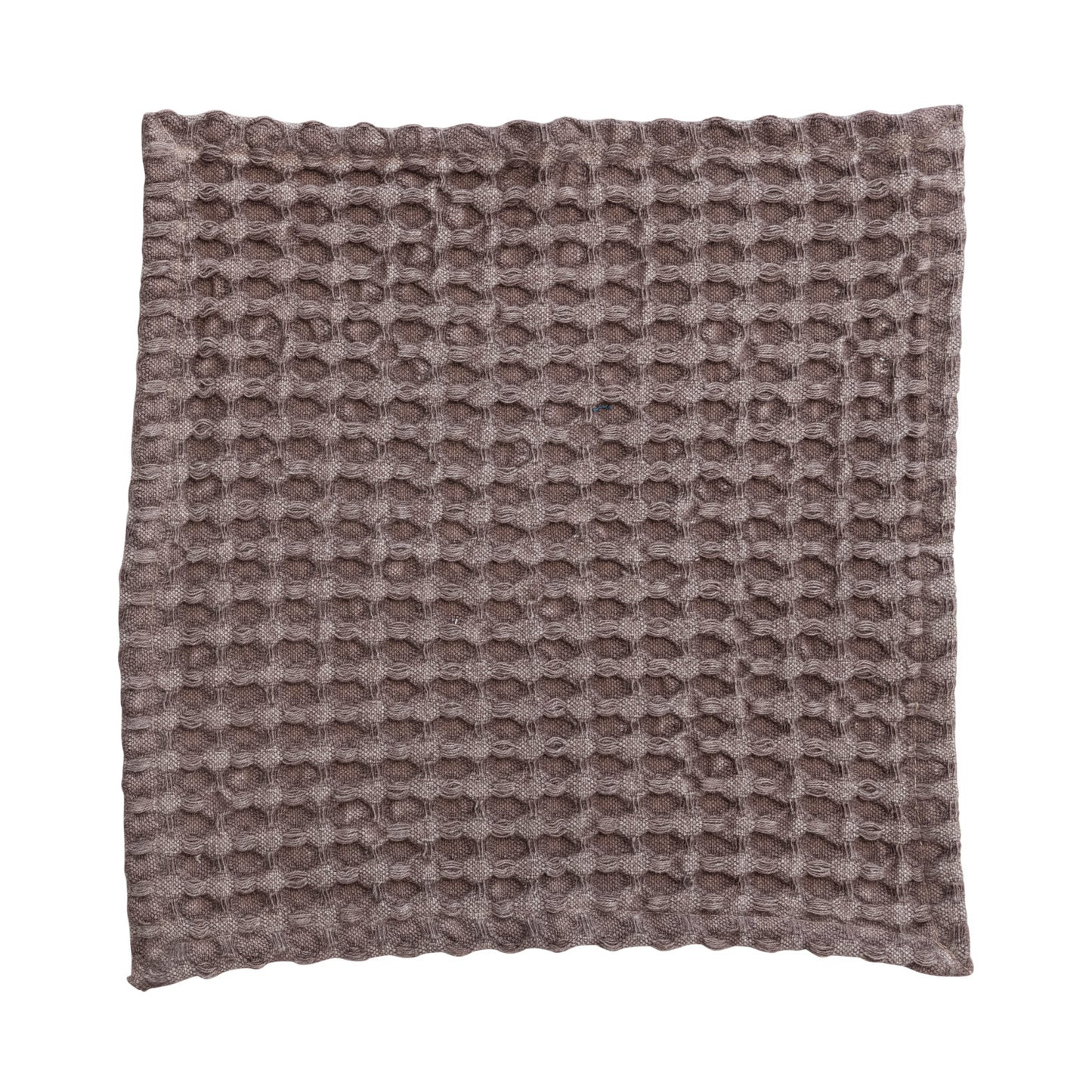 Stonewashed Cotton Waffle Weave Dish Cloths, Set of 3