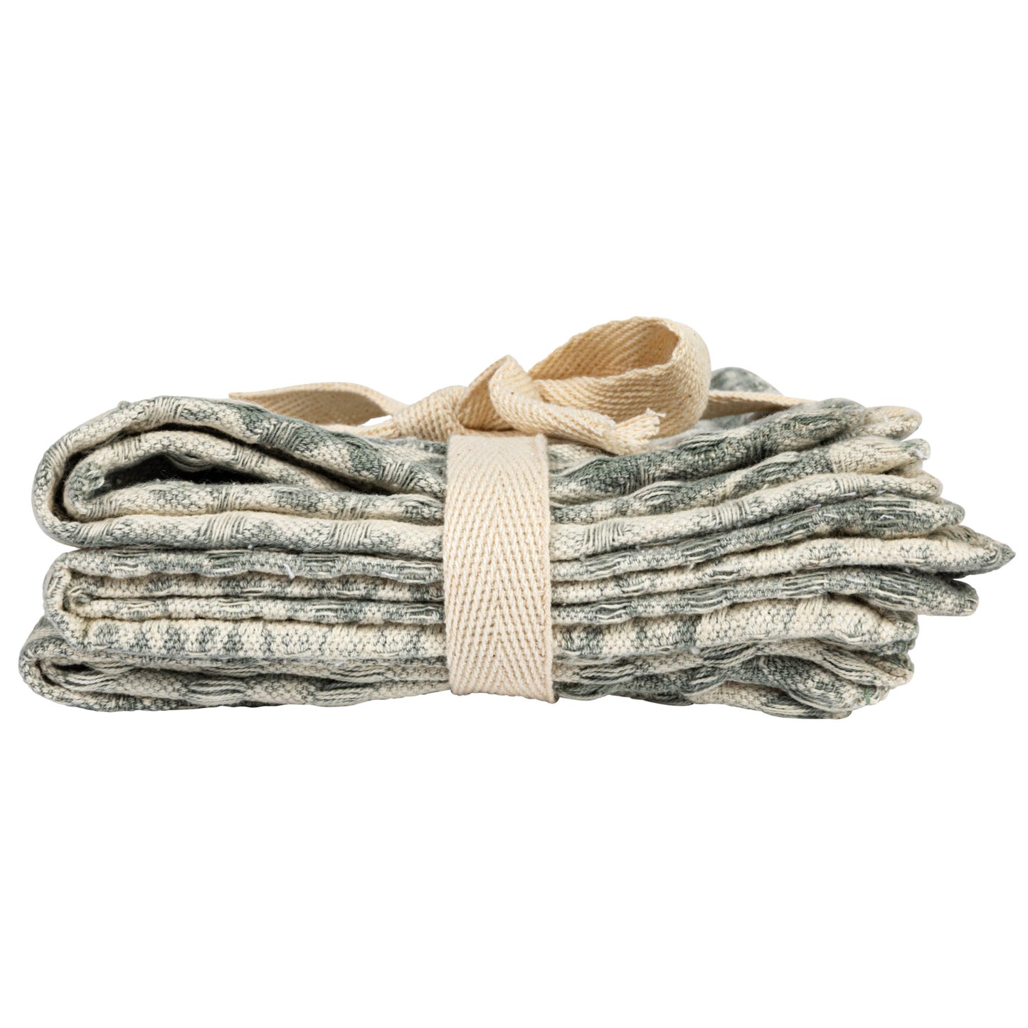 Stonewashed Cotton Waffle Weave Dish Cloths, Set of 3