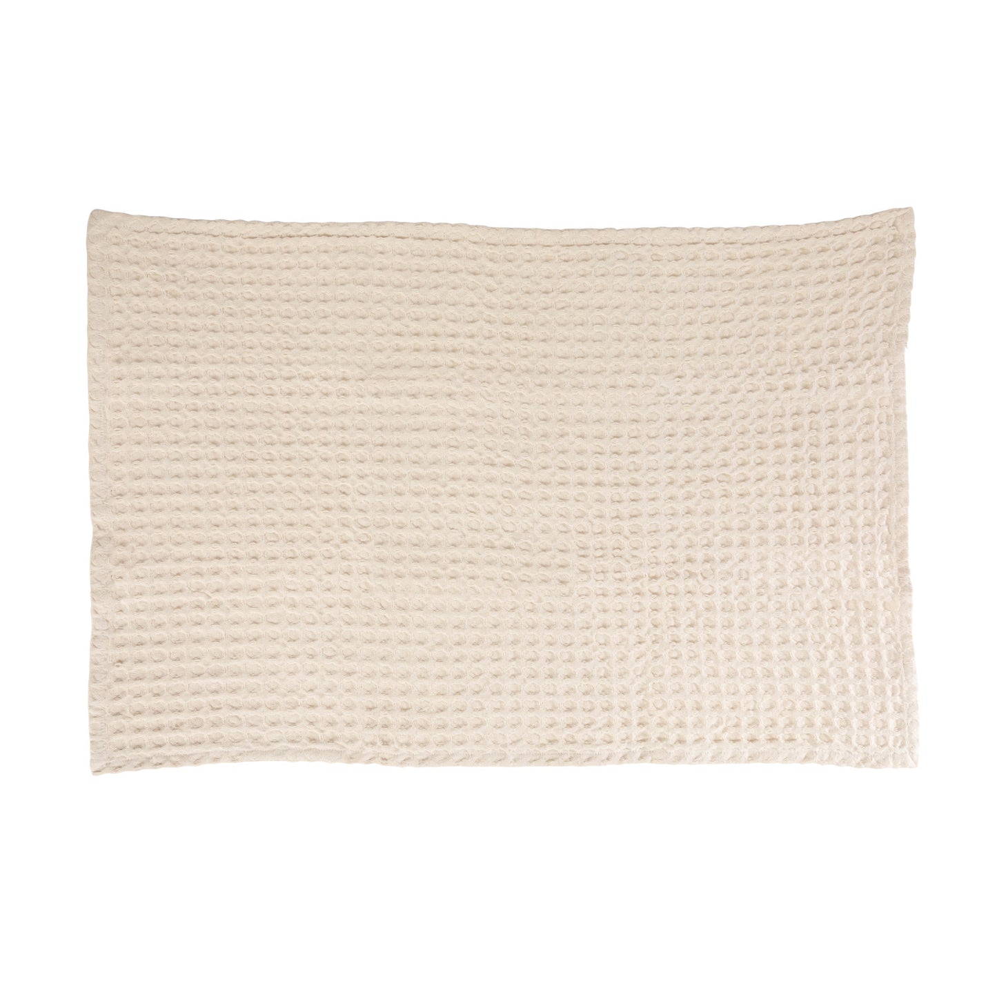 Stonewashed Cotton Waffle Weave Tea Towel