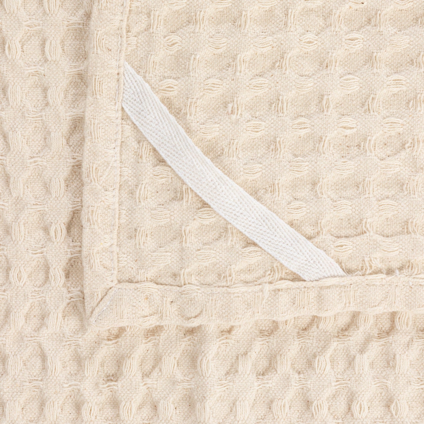 Stonewashed Cotton Waffle Weave Tea Towel
