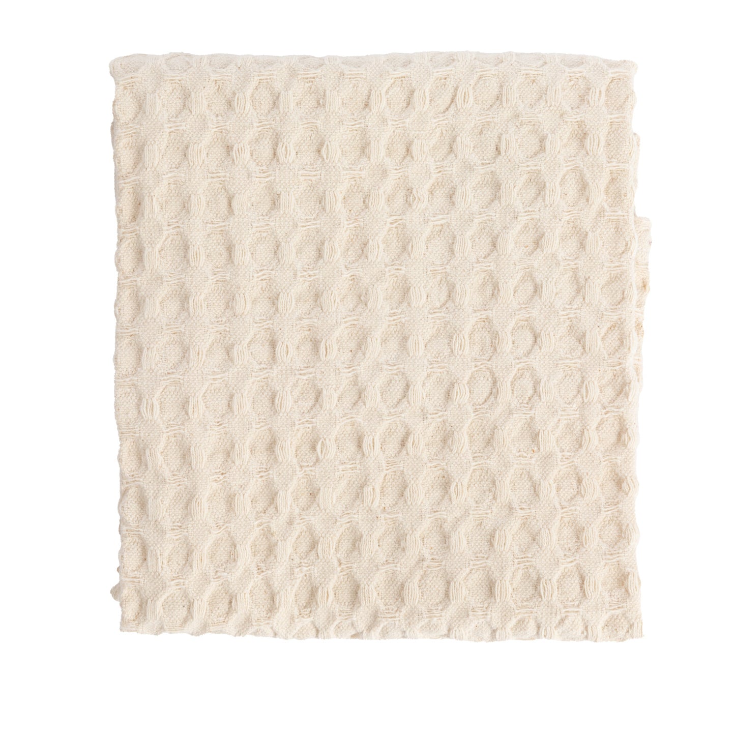 Stonewashed Cotton Waffle Weave Tea Towel