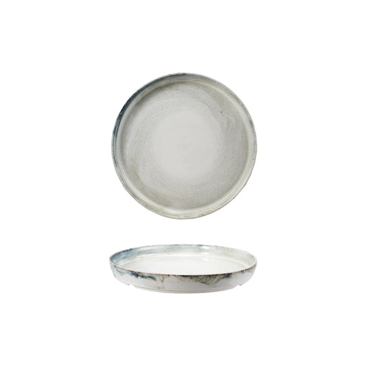 Blue and White Stoneware Platter