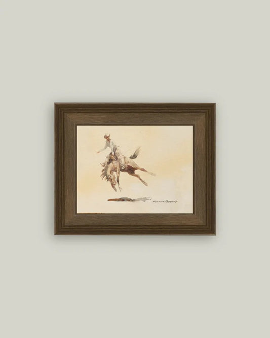 Bucking Rider Wall Art
