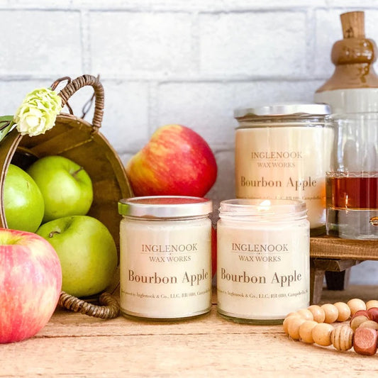 Bourbon Apple Soy Candle