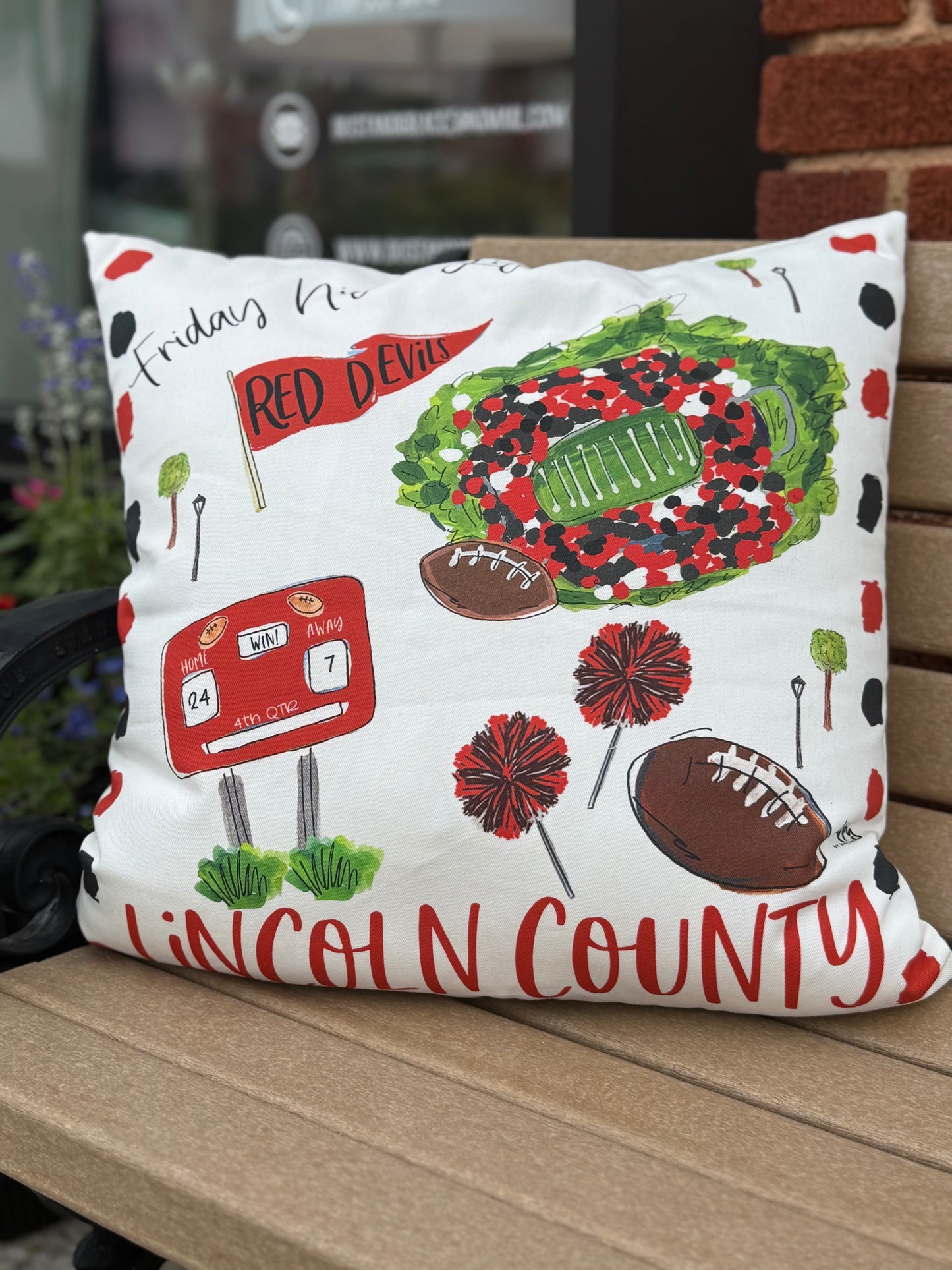 Friday Night Lights Hometown Pillow