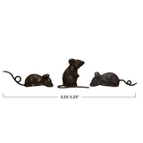 Metal Mouse, Distressed Rust Finish