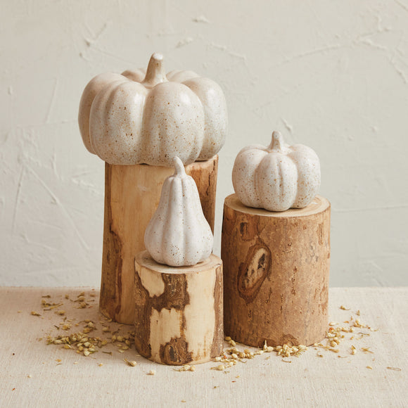 Stoneware Pumpkin - Choice of three styles