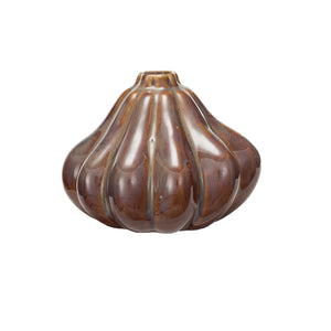 Stoneware Gourd Shaped Vase