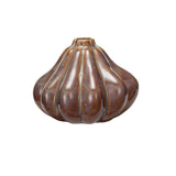 Stoneware Gourd Shaped Vase