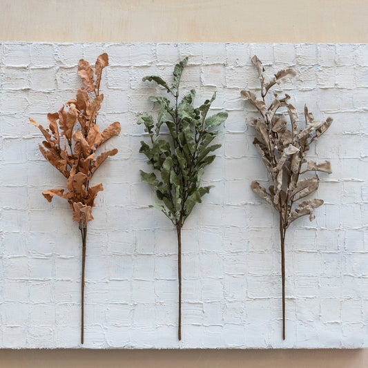 Faux Oak Leaf Stem