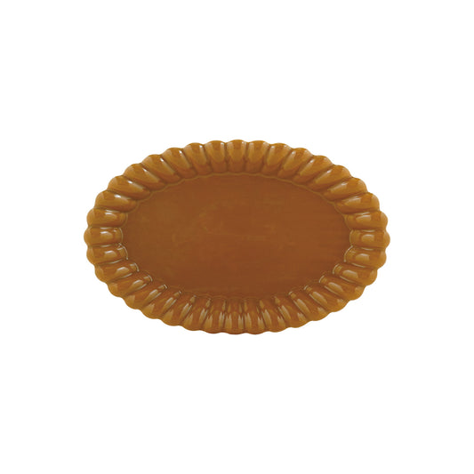 Stoneware Scalloped Platter