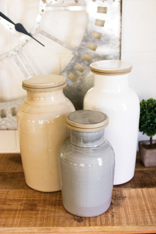 Ceramic Canisters