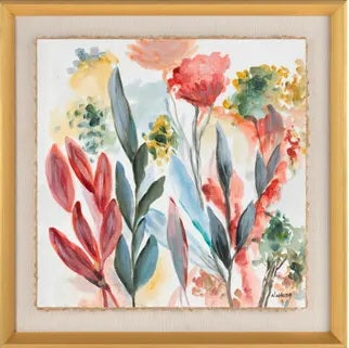 Floral Bliss Framed Art