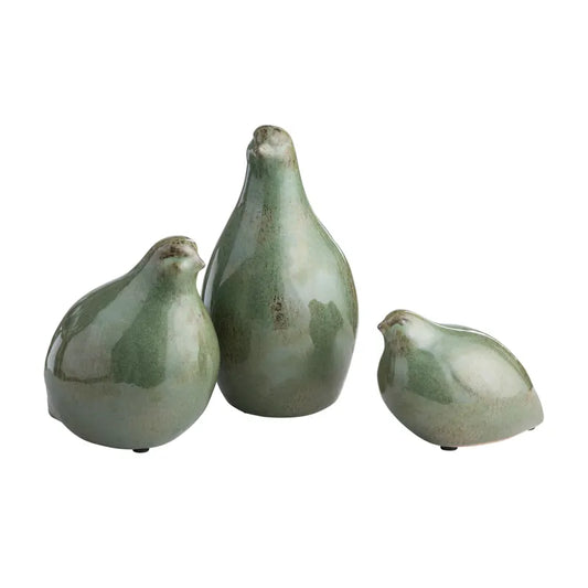 Partridge Statues - Set of 3