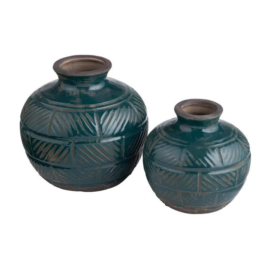 Rivers Textured Vases