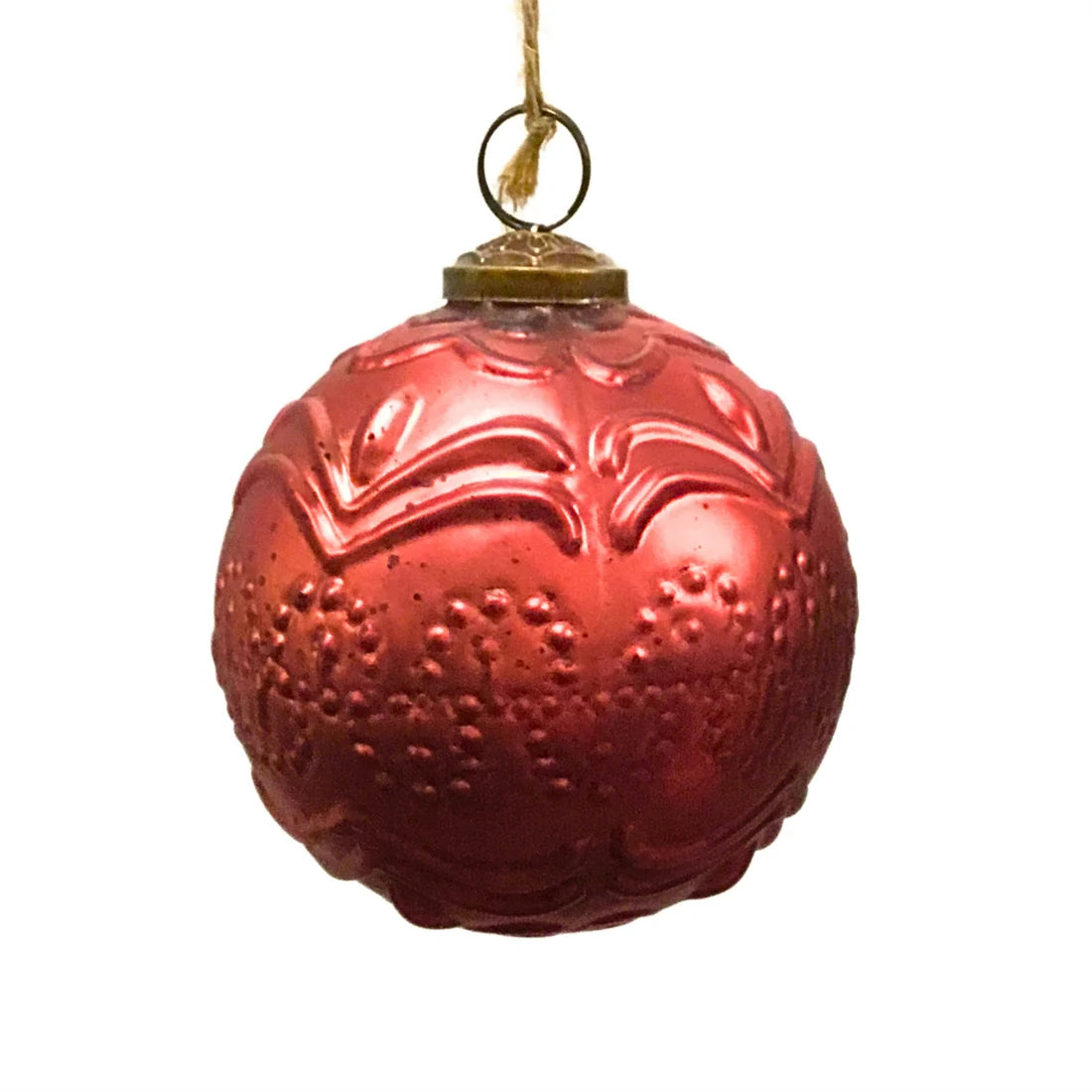 Mercury Glass Orn 4" Asst. of 2