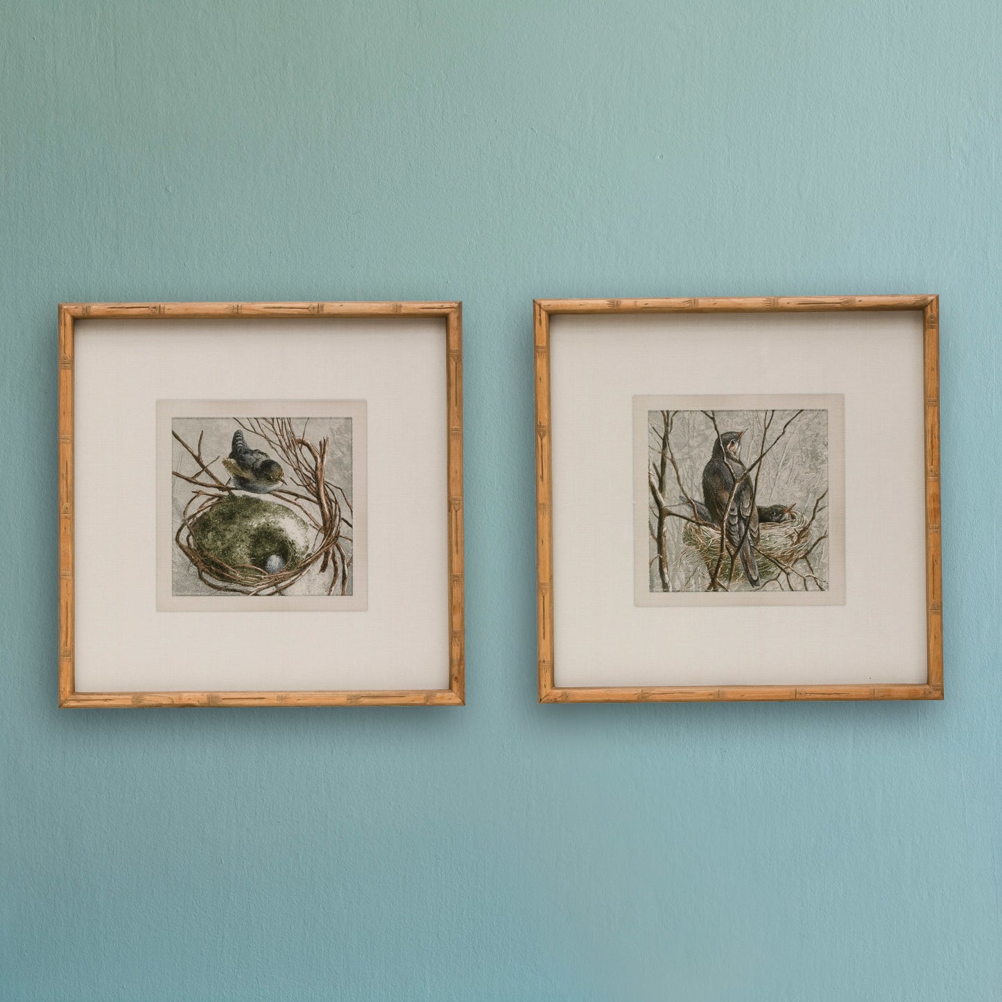 Wood Framed Wall Decor with Bird