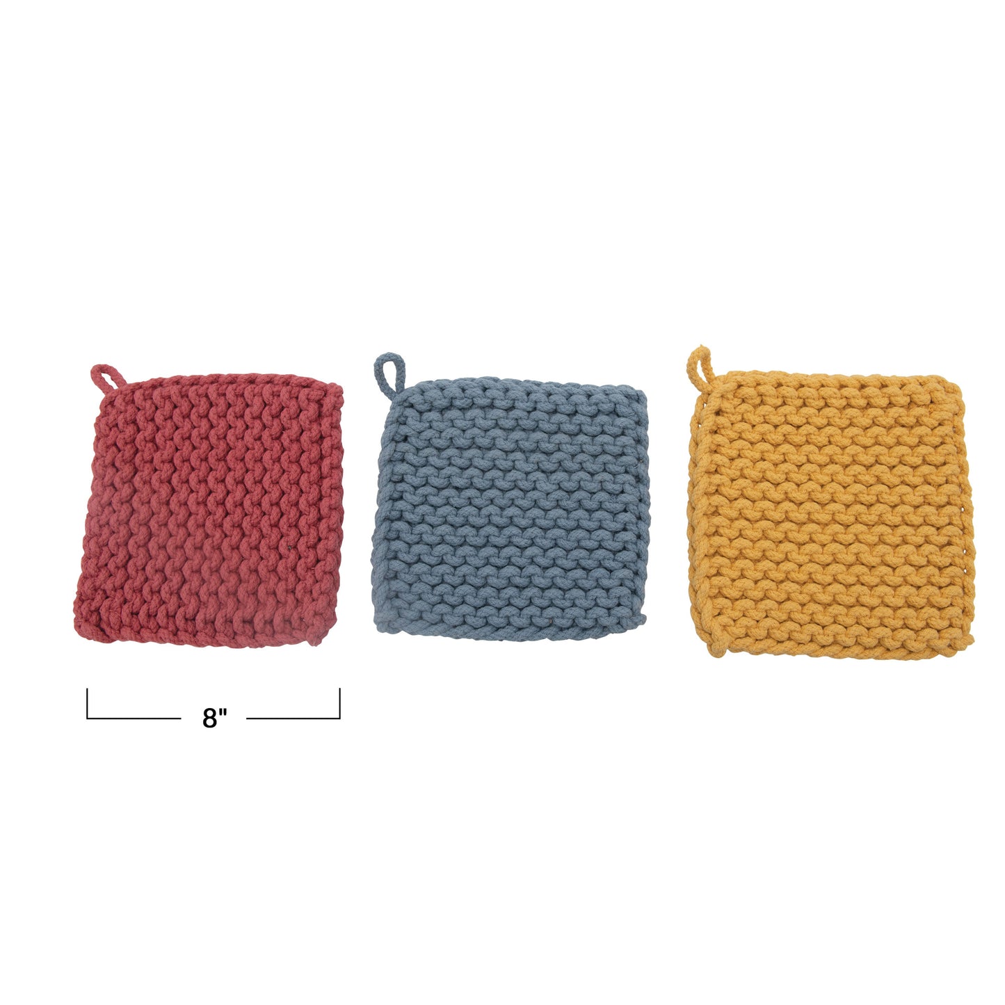 Cotton Crocheted Pot Holder