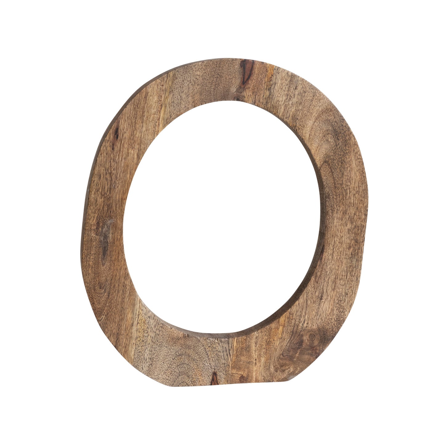 Wood Standing Circle Décor