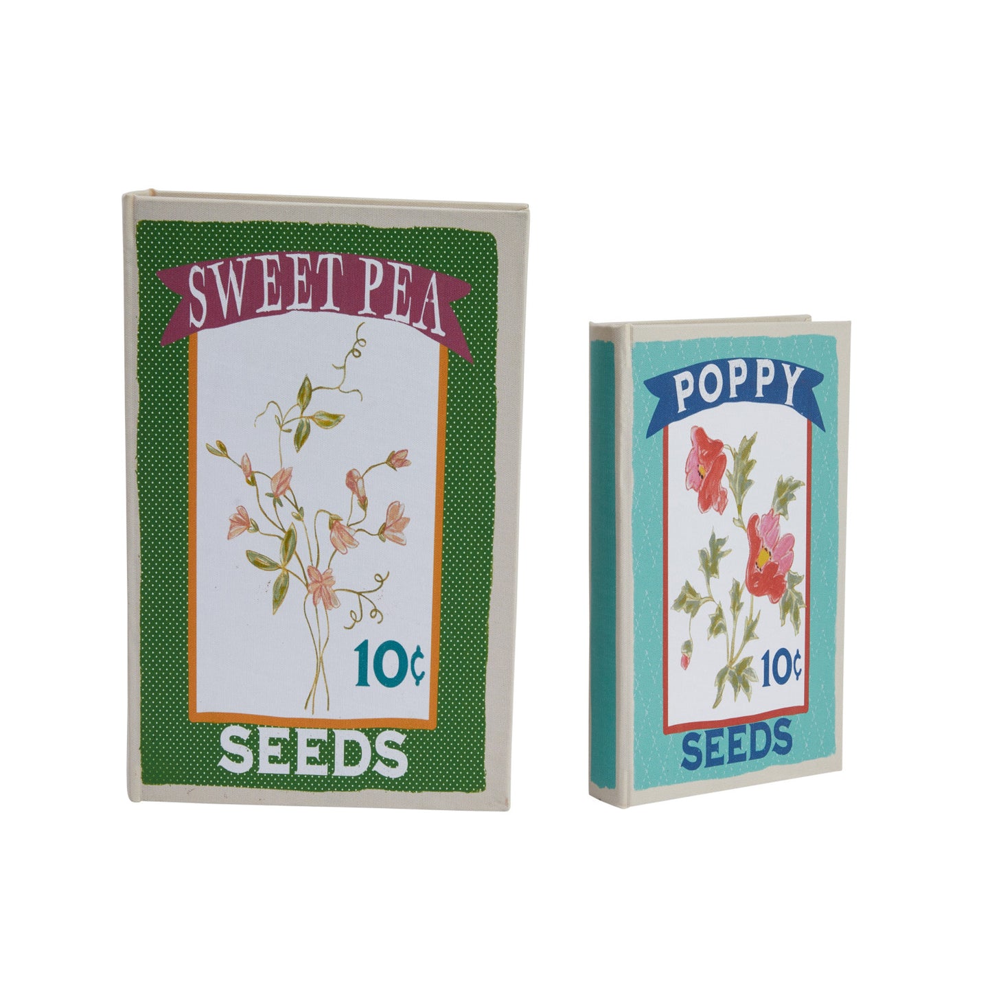 Canvas Book Storage Boxes