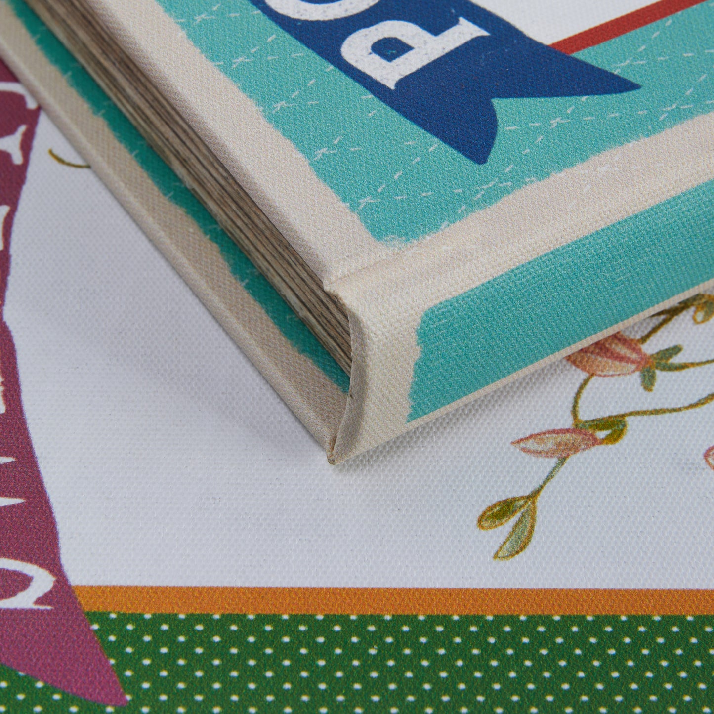 Canvas Book Storage Boxes