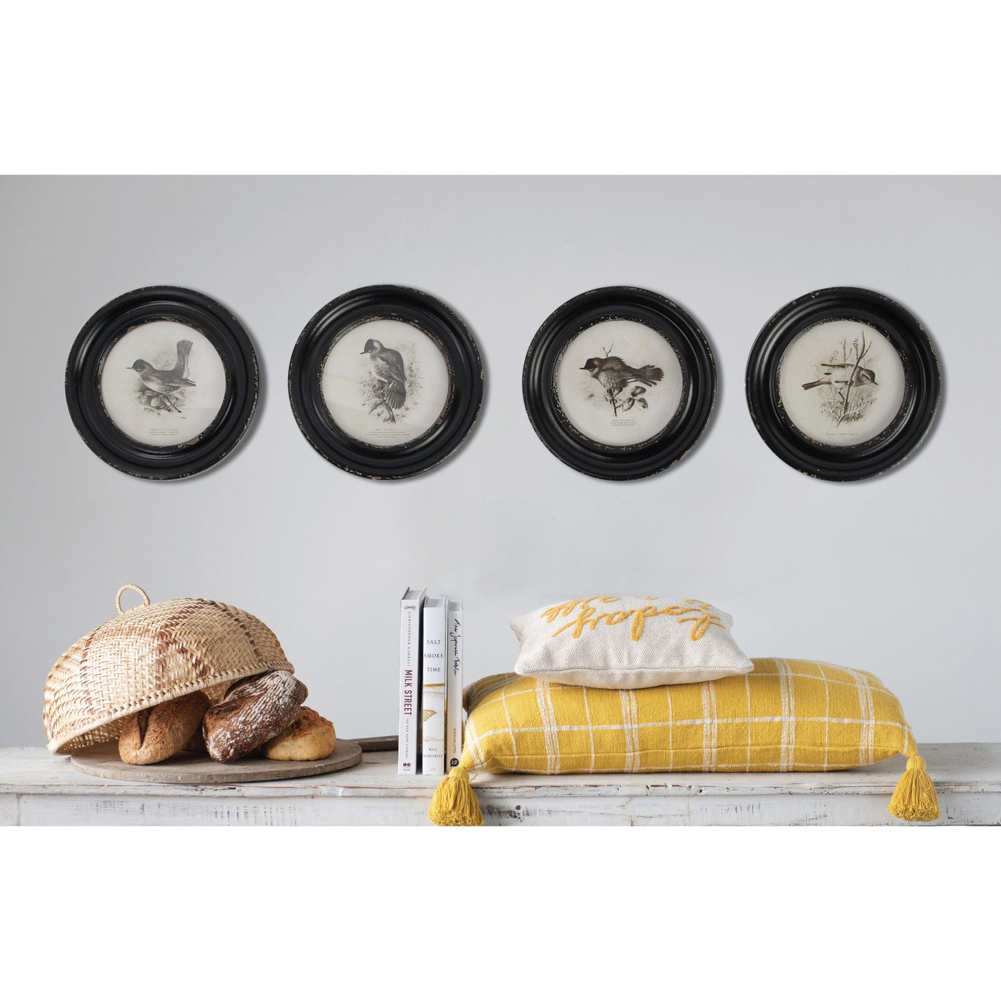 Framed Wall Décor with Birds