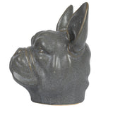 Dog Head Bookend