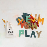 Handmade Wool Felt Alphabet Set