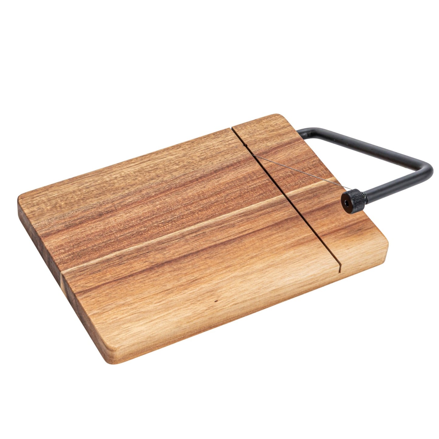 Acacia Wood and Stainless Steel Cheese Slicer