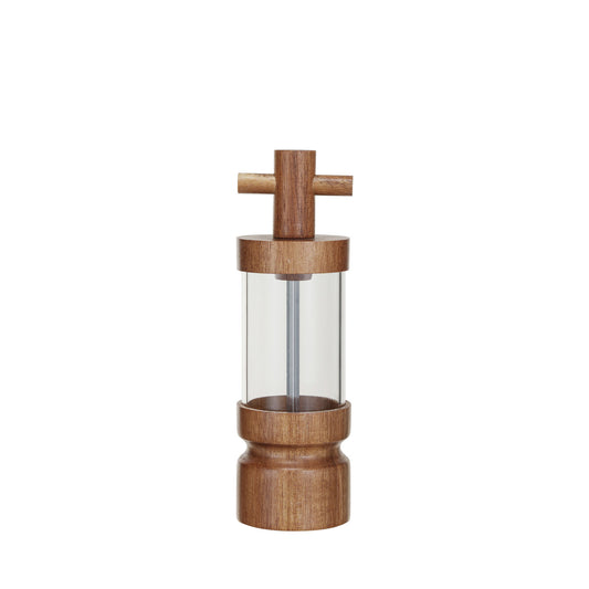 Wood and Acrylic Salt/Pepper Mill