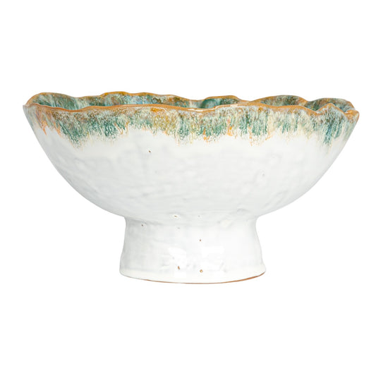 Stoneware Footed Bowl