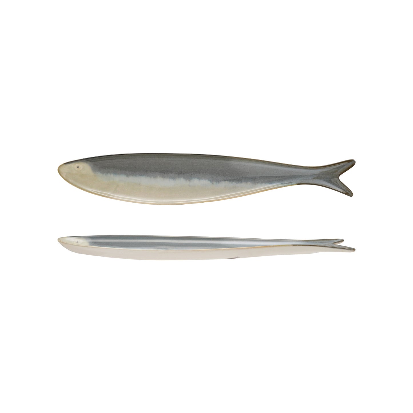 Stoneware Fish Shaped Dish