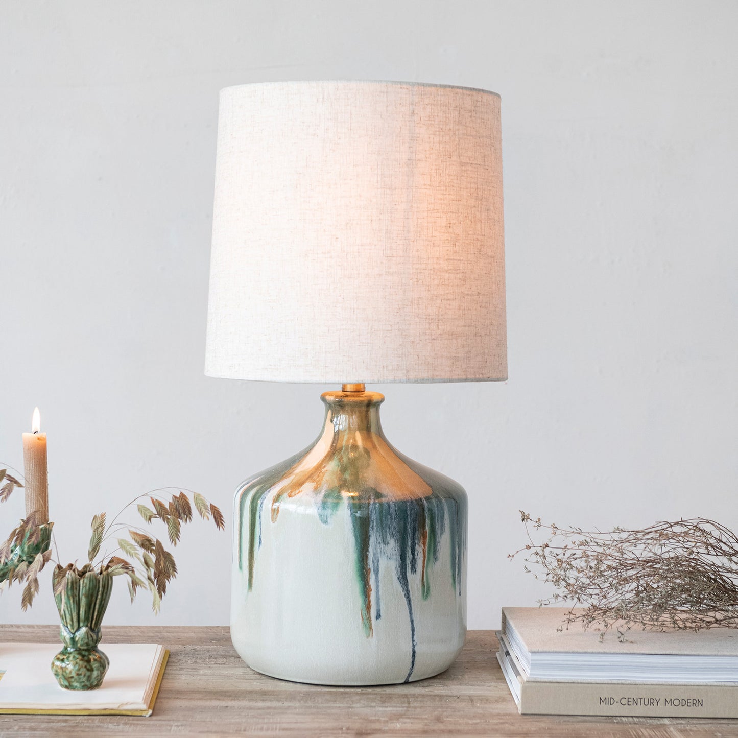 Stoneware Table Lamp