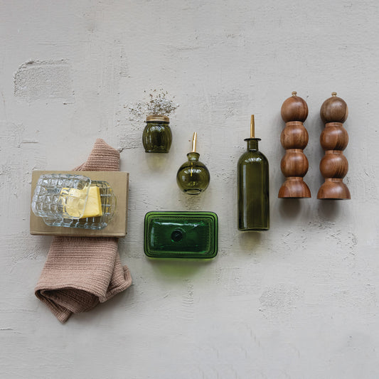Glass Bitters Bottle with Metal Stopper