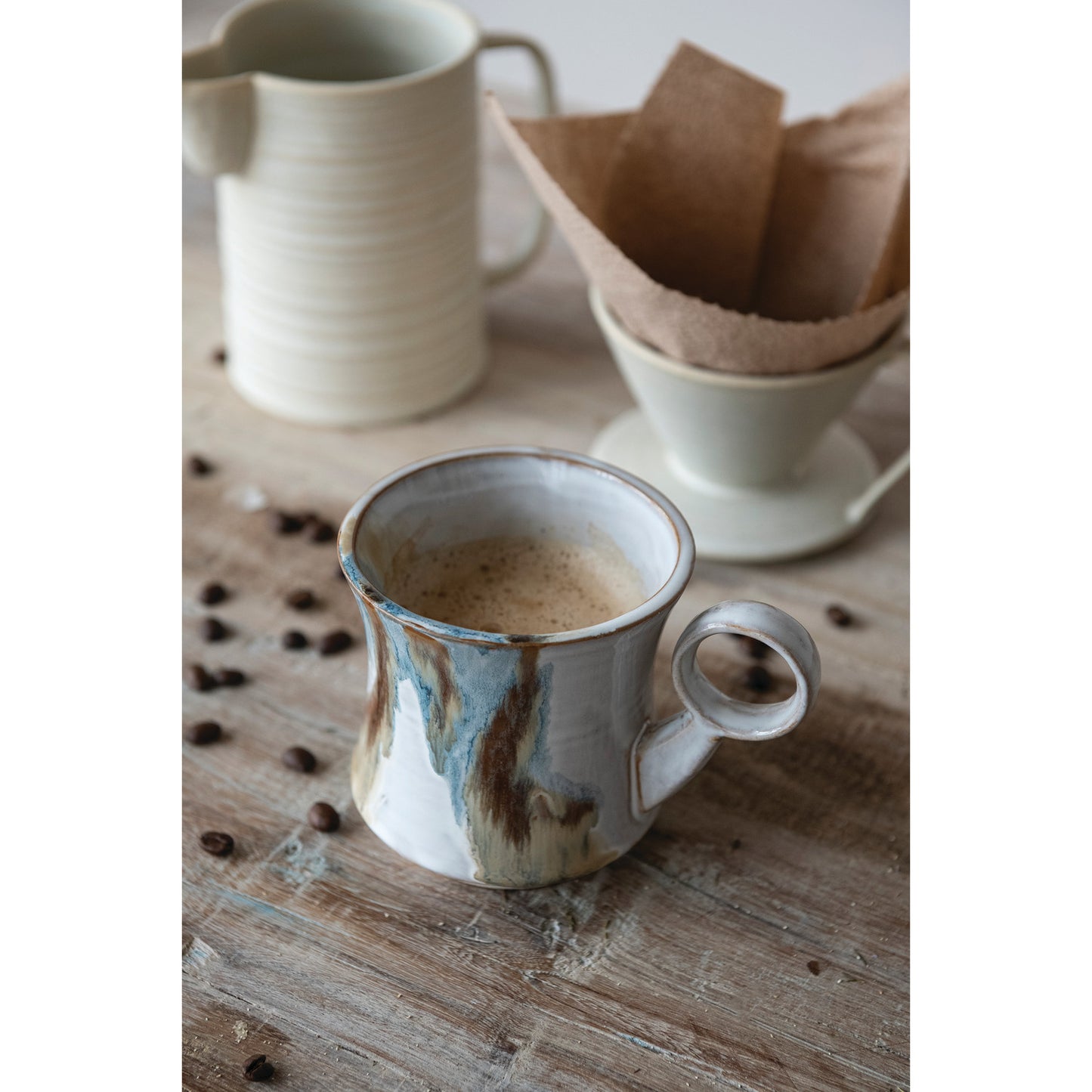 14 oz. Stoneware Mug (Each One Will Vary)