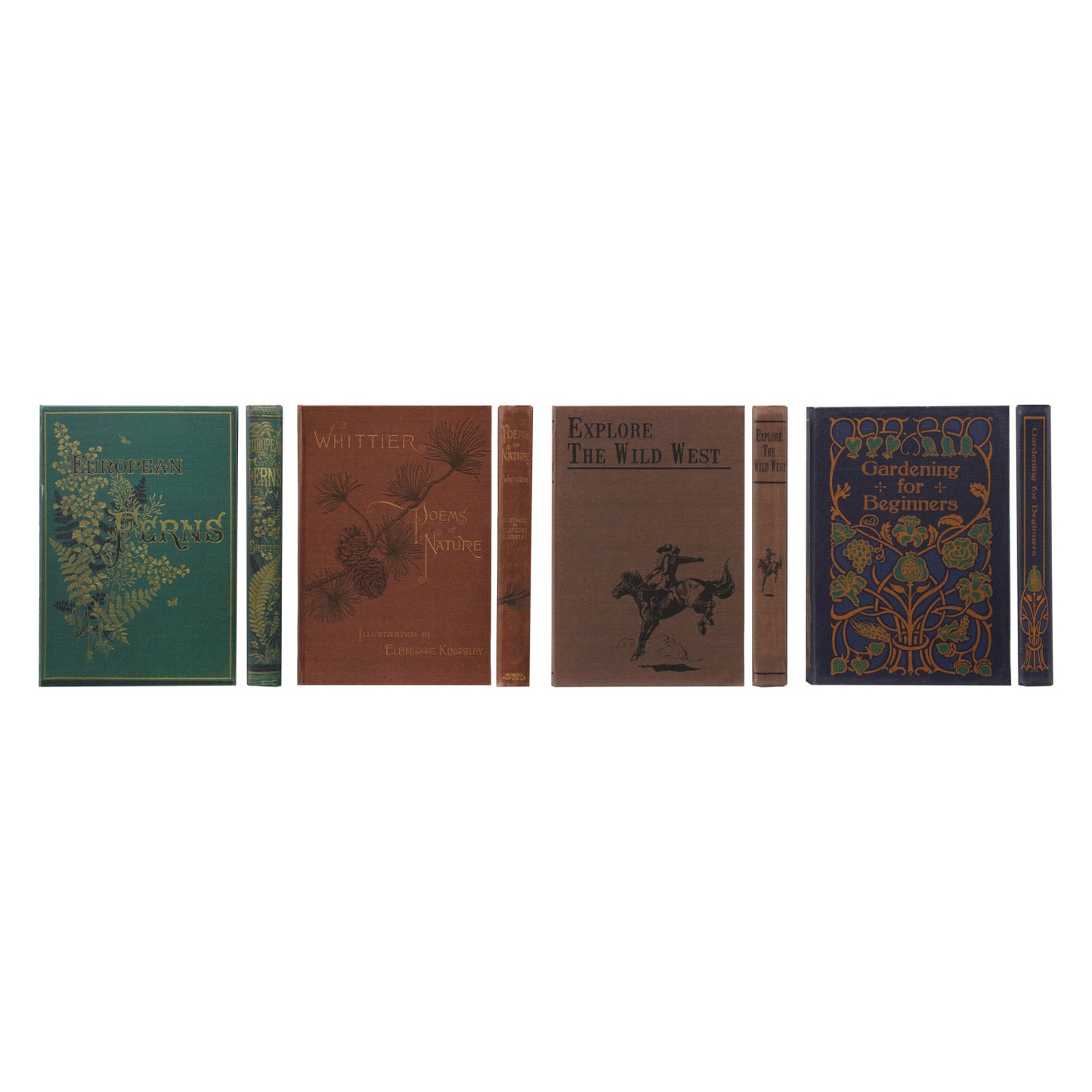 Canvas Bound Paper Notebook with Book Design