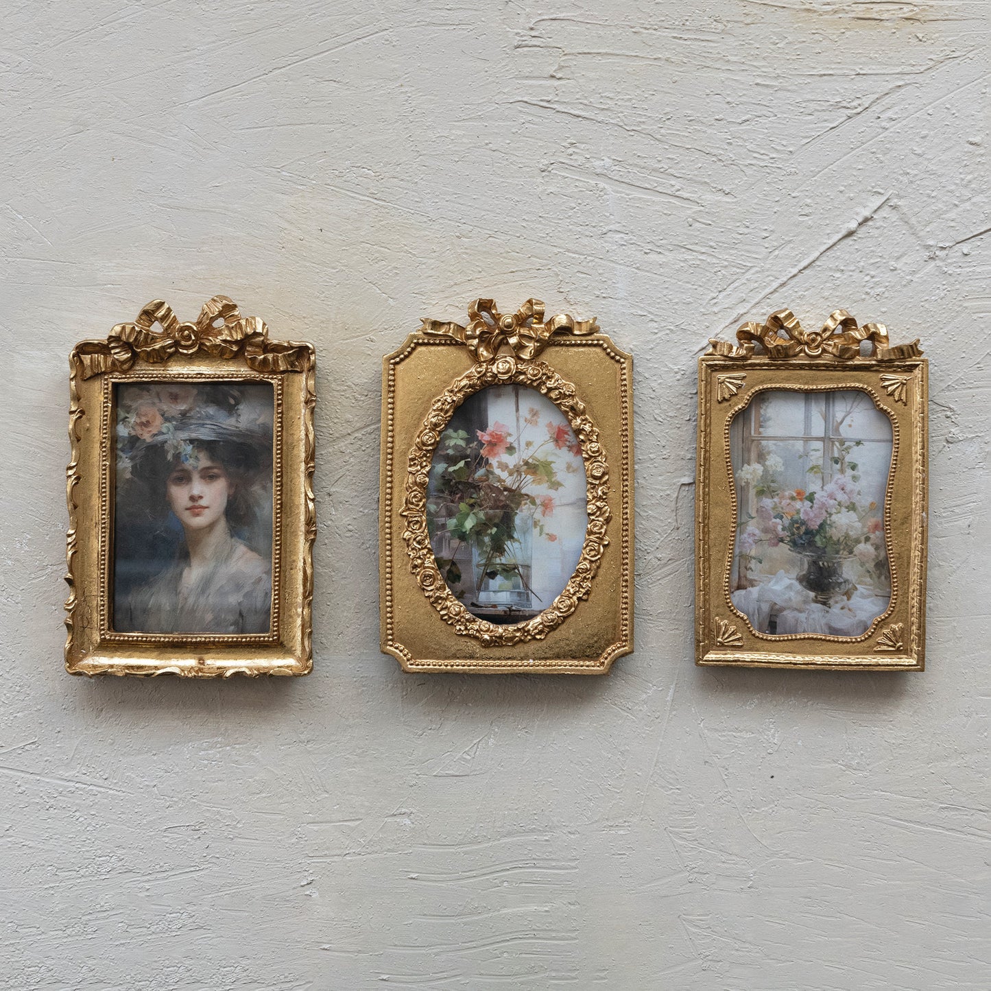 Resin Photo Frame with Bow