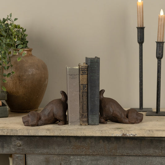 Puppy Bookends - Set of Two