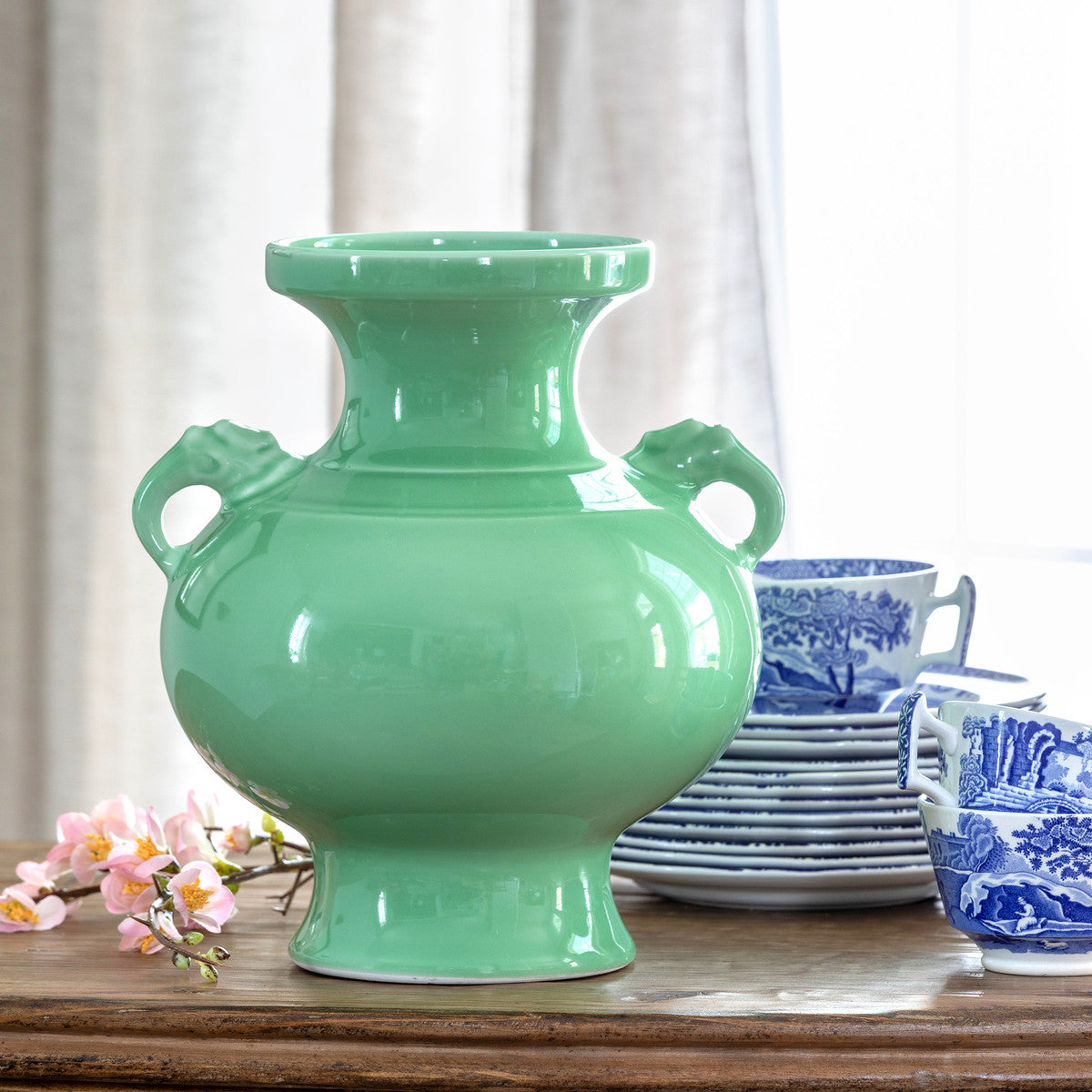 Celadon Glaze Vase Collection