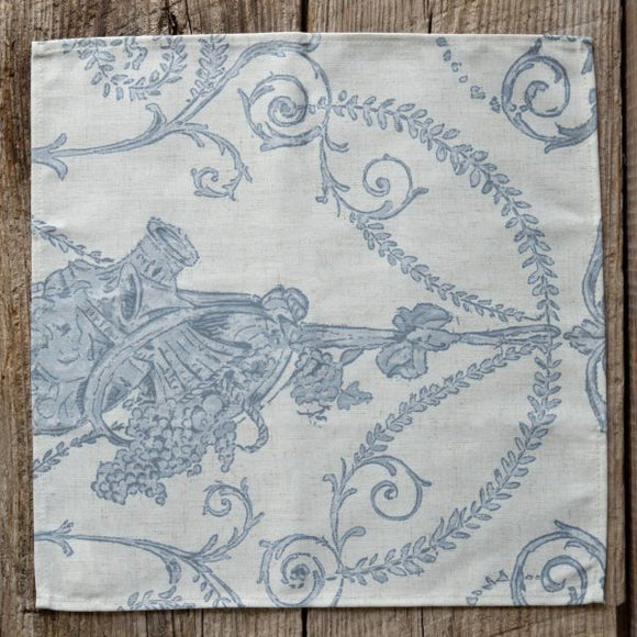 Blue French Quarter Napkins