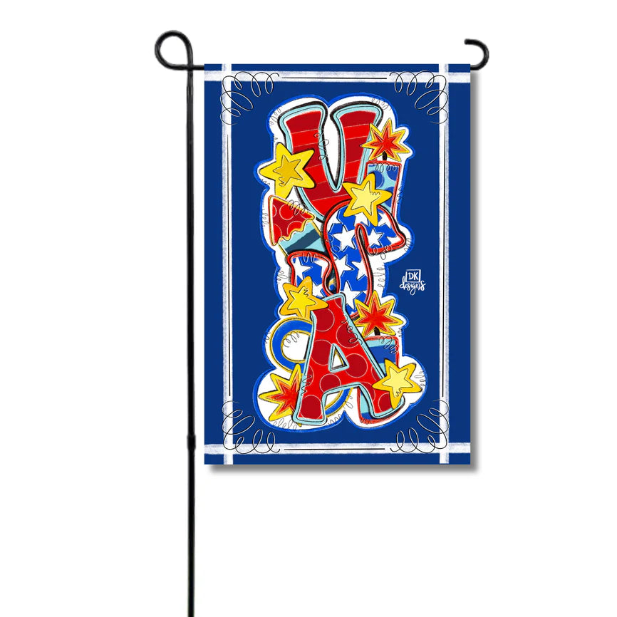 USA Freedom Garden Flag