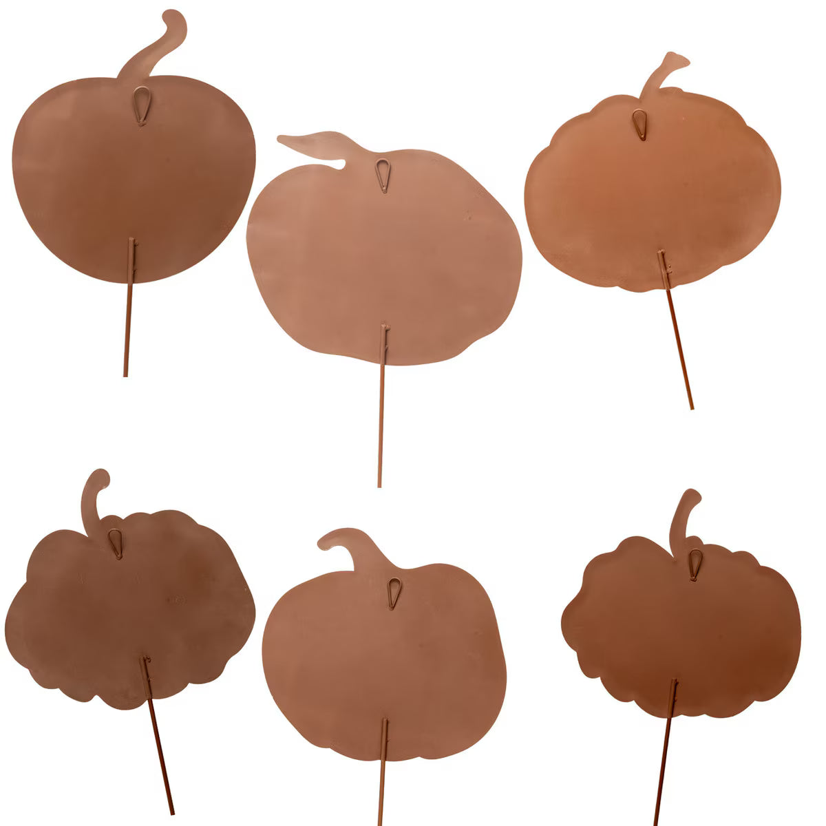 Blue & White Metal Pumpkins - Assorted