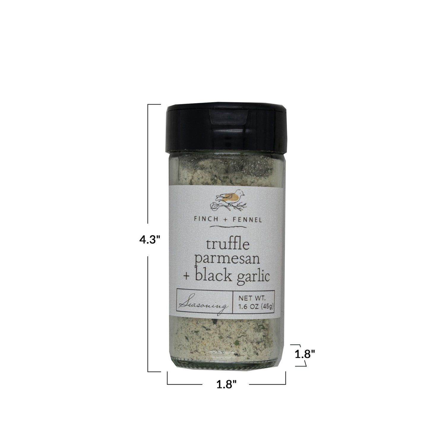 Truffle Parmesan and Black Garlic Seasoning