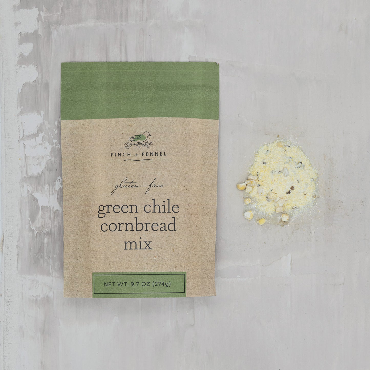 Gluten Free Green Chile Cornbread Mix