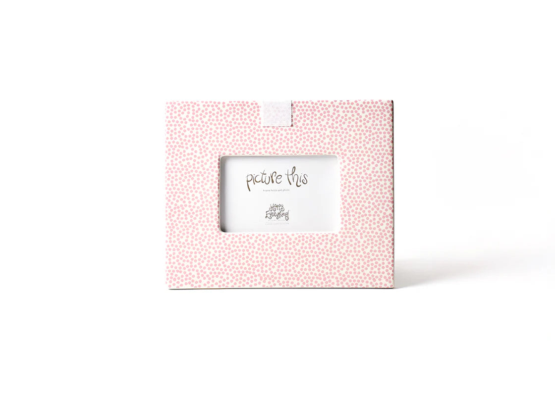 Pink Small Dot Mini Rectangular Frame